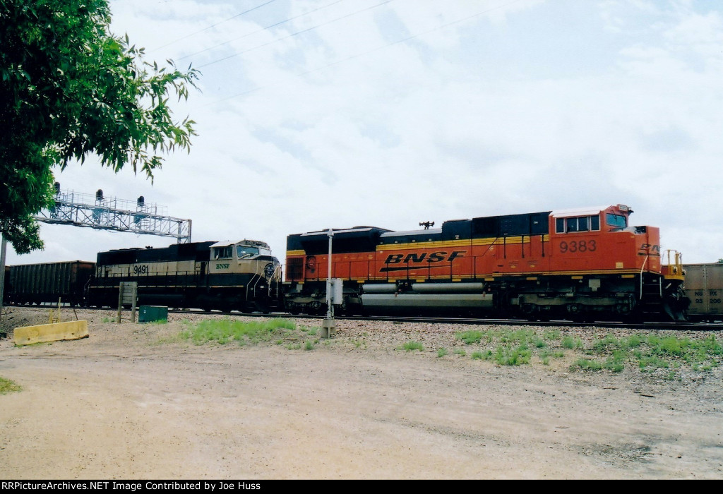 BNSF 9383 West